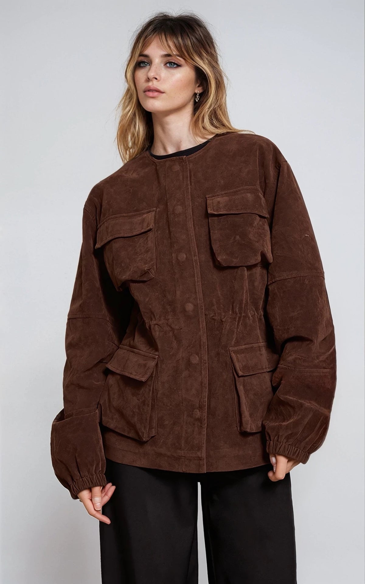 Giacca camoscio