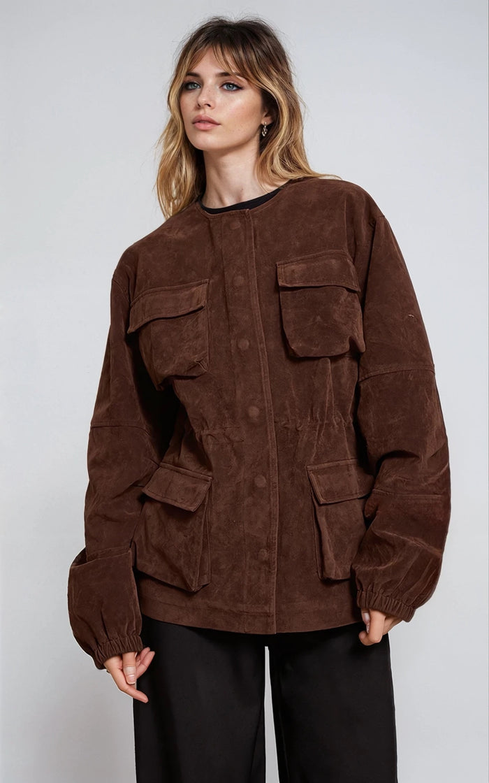 Giacca camoscio