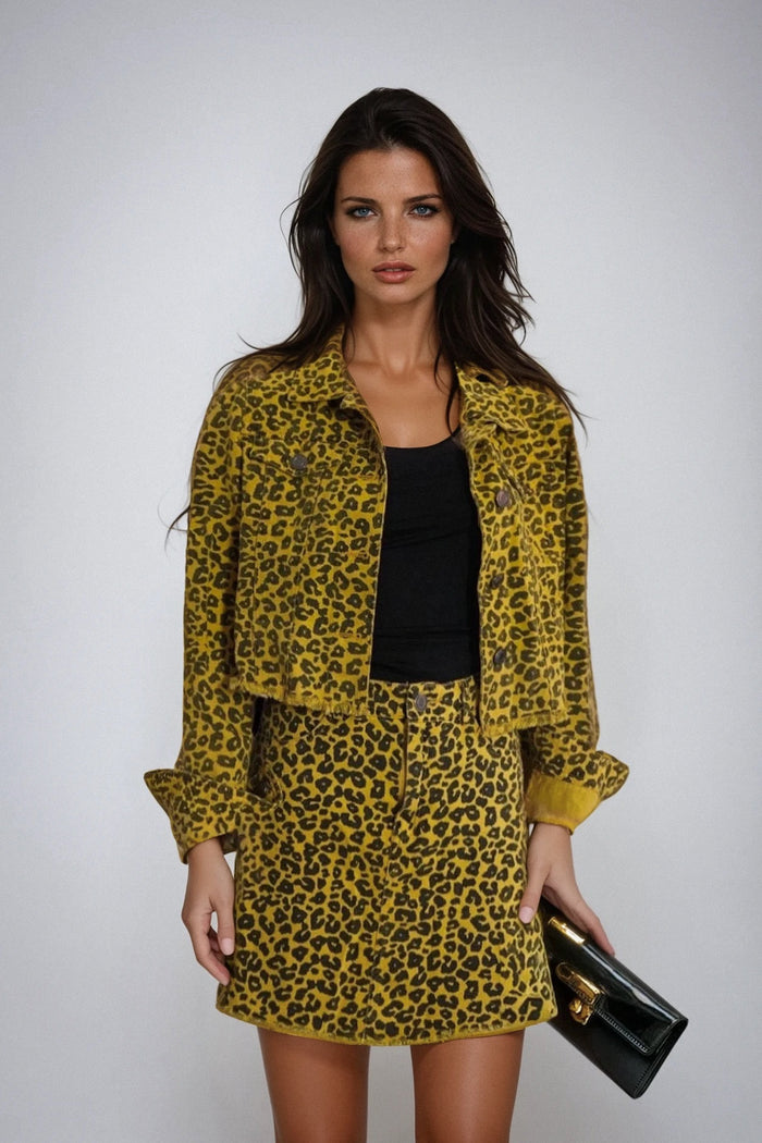 SET ANIMALIER DENIM
